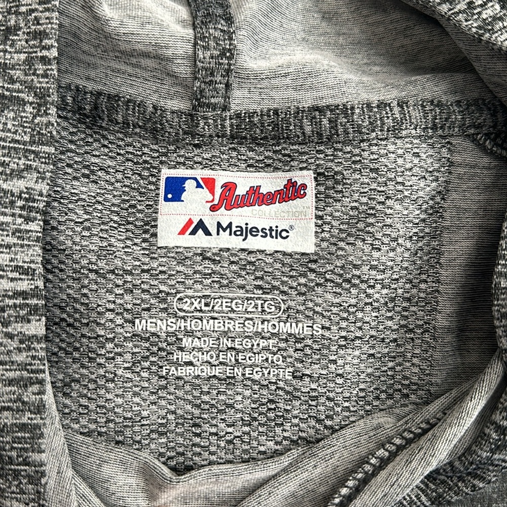 Majestic Chicago White Sox MLB On Field LS Hooded Cool Base T - Picture 6 of 6